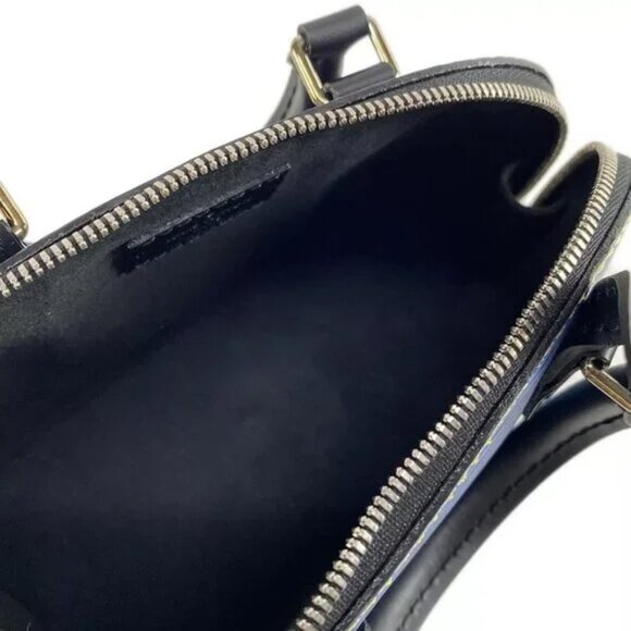 100% Authentic LOUIS VUITTON Nano Alma Epi Denim Handbag 1018-113024 - Picture 11 of 14